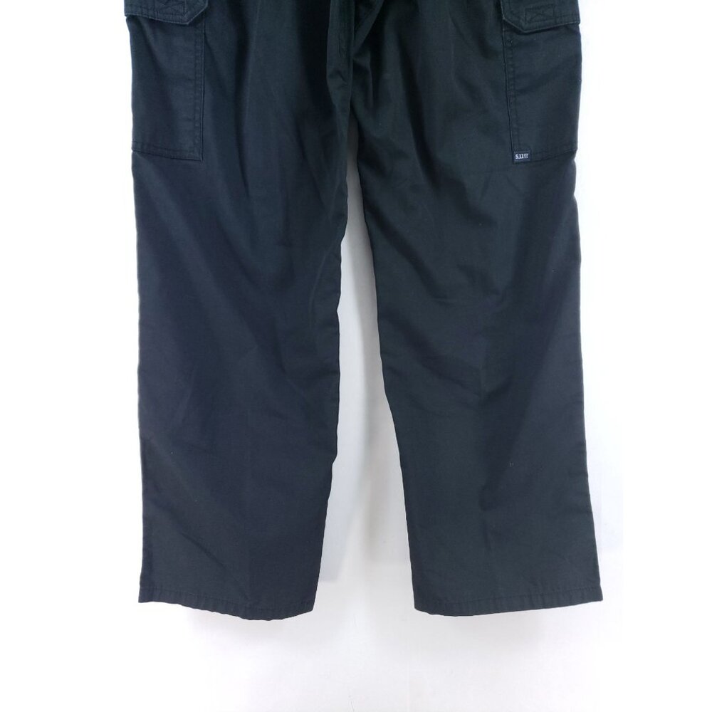5.11 Tactical Utility Pants Mens 34x32 Black Ripstop - Picture 4 of 10